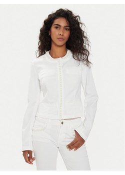 Liu Jo Kurtka jeansowa MA4278 T3489 Écru Slim Fit ze sklepu MODIVO w kategorii Kurtki damskie - zdjęcie 183862713