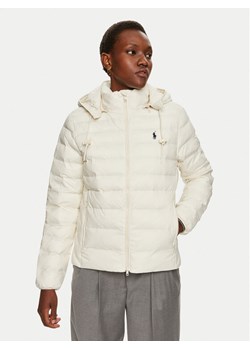 Polo Ralph Lauren Kurtka zimowa 211958932003 Écru Relaxed Fit ze sklepu MODIVO w kategorii Kurtki damskie - zdjęcie 183862722
