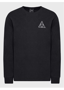 HUF Longsleeve Essentials TS01750 Czarny Regular Fit ze sklepu MODIVO w kategorii T-shirty męskie - zdjęcie 183862743