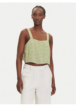 RVCA Top 23B041503 Zielony Relaxed Fit ze sklepu MODIVO w kategorii Bluzki damskie - zdjęcie 183862771