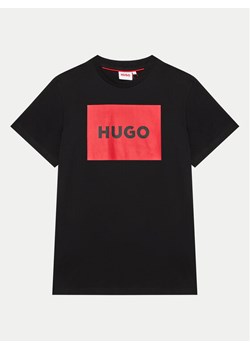 Hugo T-Shirt G00144 D Czarny Regular Fit ze sklepu MODIVO w kategorii T-shirty chłopięce - zdjęcie 183862780