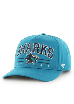 47 Brand Czapka z daszkiem San José Sharks Roscoe Hitch H-RSCOE22GWP Niebieski ze sklepu MODIVO w kategorii Czapki z daszkiem męskie - zdjęcie 183862783