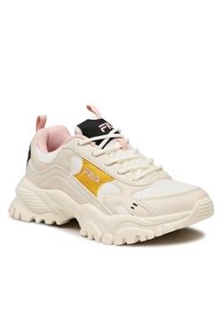 Fila Sneakersy Electric Flow Wmn FFW0164.13160 Beżowy ze sklepu MODIVO w kategorii Buty sportowe damskie - zdjęcie 183862801