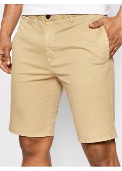 Hugo Szorty materiałowe David222SD 50471182 Beżowy Slim Fit ze sklepu MODIVO w kategorii Spodenki męskie - zdjęcie 183862811
