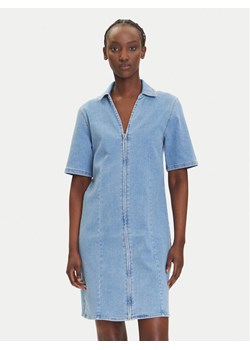 ONLY Sukienka jeansowa Frida 15360436 Niebieski Regular Fit ze sklepu MODIVO w kategorii Sukienki - zdjęcie 183862834