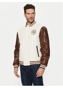 Guess Kurtka bomber M5RL19 WGU82 Biały Regular Fit ze sklepu MODIVO w kategorii Kurtki męskie - zdjęcie 183862874
