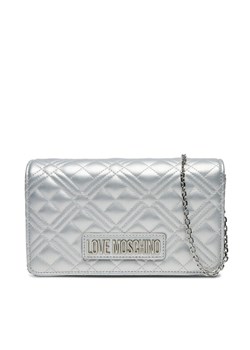 LOVE MOSCHINO Torebka JC4079PP1MLA196B Srebrny ze sklepu MODIVO w kategorii Listonoszki - zdjęcie 183862884