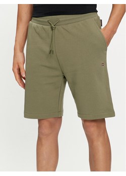 Napapijri Szorty sportowe Nalis NP0A4H88 Zielony Regular Fit ze sklepu MODIVO w kategorii Spodenki męskie - zdjęcie 183863003