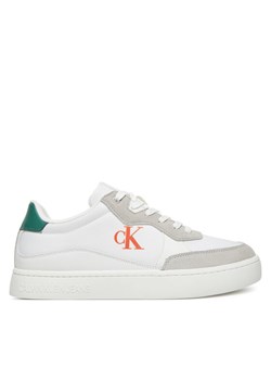 Sneakersy Calvin Klein Jeans Classic Cupsole Mg Nylon Mix YM0YM01304 Biały ze sklepu eobuwie.pl w kategorii Buty sportowe męskie - zdjęcie 183865781