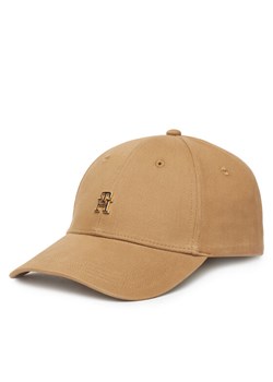 Czapka z daszkiem Tommy Hilfiger Elevated Chic AW0AW17631 Beżowy ze sklepu eobuwie.pl w kategorii Czapki z daszkiem damskie - zdjęcie 183865782