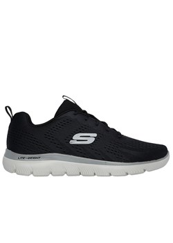 Buty męskie Skechers Summits Torre 232395BKTP - czarne ze sklepu streetstyle24.pl w kategorii Buty sportowe męskie - zdjęcie 183866510