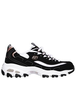Buty damskie Skechers D'Lites Roam Around 13154BKRG - czarne ze sklepu streetstyle24.pl w kategorii Buty sportowe damskie - zdjęcie 183866513