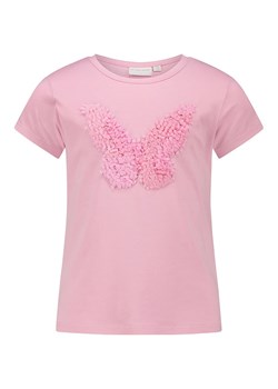 Topo Koszulka &quot;Butterfly&quot; w kolorze jasnoróżowym ze sklepu Limango Polska w kategorii Bluzki dziewczęce - zdjęcie 183867083