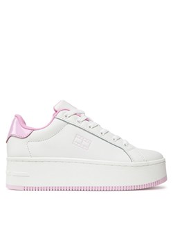 Tommy Jeans Sneakersy Tjw Flatform Patent Sneaker EN0EN02864 Écru ze sklepu MODIVO w kategorii Buty sportowe damskie - zdjęcie 183867230