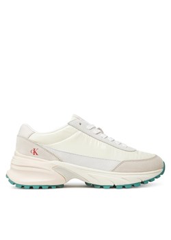 Calvin Klein Jeans Sneakersy Hike Runner Mg Nylon Perl YW0YW01963 Écru ze sklepu MODIVO w kategorii Buty sportowe damskie - zdjęcie 183867250