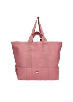 Tommy Jeans Torebka Tjw Tote Edition Canvas AW0AW17542 Różowy ze sklepu MODIVO w kategorii Torby Shopper bag - zdjęcie 183867271