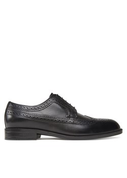 BOSS Półbuty Tayil 50543423 Czarny ze sklepu MODIVO w kategorii Buty eleganckie męskie - zdjęcie 183867300
