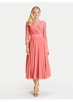 Swing Sukienka koktajlowa 5AE29100 Pomarańczowy Regular Fit ze sklepu MODIVO w kategorii Sukienki - zdjęcie 183867331