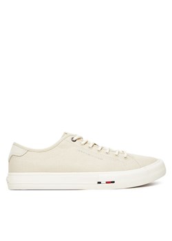 Tommy Hilfiger Tenisówki Hi Vulc Street Canvas FM0FM05515 Beżowy ze sklepu MODIVO w kategorii Trampki męskie - zdjęcie 183867353