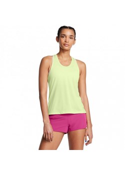 Damski top do biegania Under Armour UA Streaker Singlet - zielony ze sklepu Sportstylestory.com w kategorii Bluzki damskie - zdjęcie 183870261