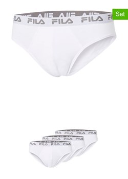 Fila Slipy (3 pary) w kolorze białym ze sklepu Limango Polska w kategorii Majtki męskie - zdjęcie 183870910