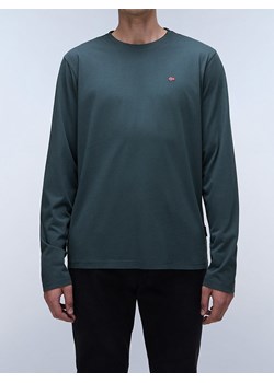 Napapijri Koszulka w kolorze zielonym ze sklepu Limango Polska w kategorii T-shirty męskie - zdjęcie 183871210