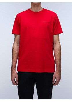 Napapijri Koszulka w kolorze czerwonym ze sklepu Limango Polska w kategorii T-shirty męskie - zdjęcie 183871362