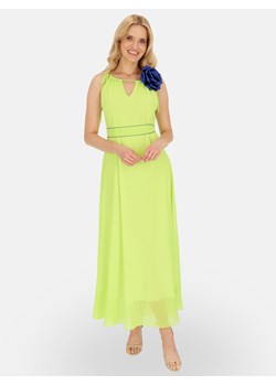Elegancka sukienka maxi z szarfą L’AF Vega ze sklepu Eye For Fashion w kategorii Sukienki - zdjęcie 183871461