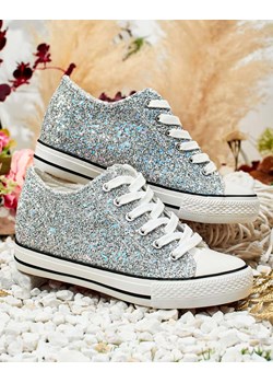 Royalfashion Damskie trampki na krytym koturnie Finia ze sklepu royalfashion.pl w kategorii Trampki damskie - zdjęcie 183871673
