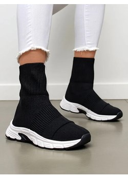 Royalfashion Sportowe wysokie sneakersy damskie Leriot ze sklepu royalfashion.pl w kategorii Buty sportowe damskie - zdjęcie 183871704