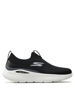 Buty do biegania Skechers Go Run Lite-Aurora Sky 129440/BKW Czarny ze sklepu eobuwie.pl w kategorii Buty sportowe damskie - zdjęcie 183873100