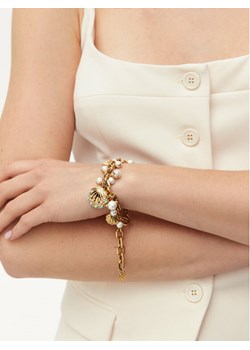 Bransoletka Guess JUBB05 123JW Złoty ze sklepu eobuwie.pl w kategorii Bransoletki - zdjęcie 183873112