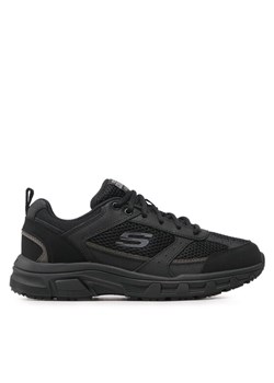 Trekkingi Skechers Verketta 51898/BBK Czarny ze sklepu eobuwie.pl w kategorii Buty sportowe męskie - zdjęcie 183873204