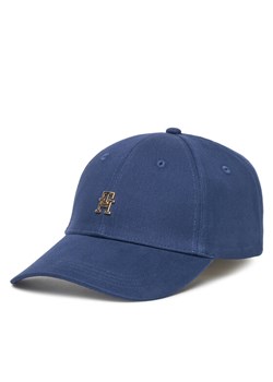 Czapka z daszkiem Tommy Hilfiger Elevated Chic AW0AW17631 Granatowy ze sklepu eobuwie.pl w kategorii Czapki z daszkiem damskie - zdjęcie 183873232