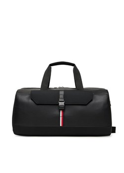 Torba Tommy Hilfiger Th Foundation Duffle AM0AM13481 Czarny ze sklepu eobuwie.pl w kategorii Torby sportowe - zdjęcie 183873322