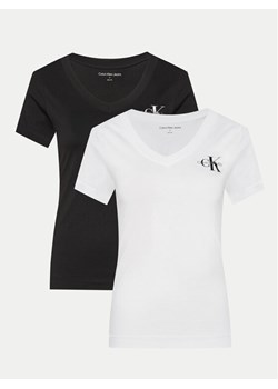 Calvin Klein Jeans Komplet 2 t-shirtów J20J223447 Kolorowy Regular Fit ze sklepu MODIVO w kategorii Bluzki damskie - zdjęcie 183874660