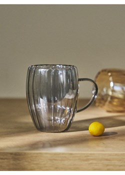Sinsay - Kubek z podwójnym dnem - szary ze sklepu Sinsay w kategorii Kubki - zdjęcie 183877172