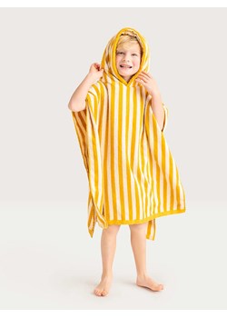 Swim Essentials Ponczo &quot;Flow&quot; w kolorze żółto-białym - 65 x 65 cm ze sklepu Limango Polska w kategorii Ręczniki dla dzieci - zdjęcie 183877684
