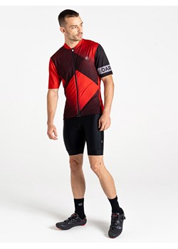 Dare 2b Koszulka kolarska &quot;Pedal II&quot; w kolorze czerwono-czarnym ze sklepu Limango Polska w kategorii T-shirty męskie - zdjęcie 183878133