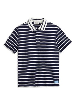 Scotch &amp; Soda Koszulka polo w kolorze biało-granatowym ze sklepu Limango Polska w kategorii T-shirty męskie - zdjęcie 183878260