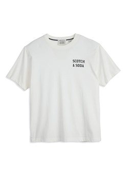 Scotch &amp; Soda Koszulka w kolorze białym ze sklepu Limango Polska w kategorii T-shirty męskie - zdjęcie 183878303