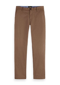 Scotch &amp; Soda Spodnie chino w kolorze brązowym ze sklepu Limango Polska w kategorii Spodnie męskie - zdjęcie 183879521