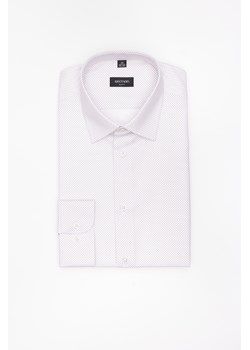 KOSZULA CORSINI 3304T DŁUGI RĘKAW SLIM FIT BEŻOWA Z BAWEŁNĄ ze sklepu Recman w kategorii Koszule męskie - zdjęcie 183879984