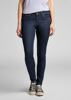 LEE DAMSKIE SPODNIE JEANSOWE LEE SCARLETT SOLID BLUE 112145236 ze sklepu YouNeedit.pl w kategorii Jeansy damskie - zdjęcie 183880370