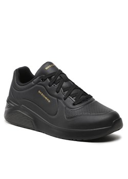 Sneakersy Skechers 8750063 BBK Czarny ze sklepu eobuwie.pl w kategorii Buty sportowe damskie - zdjęcie 183882132