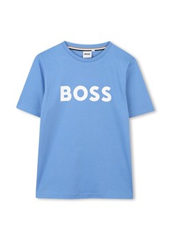 BOSS T-Shirt J52030 S Granatowy Regular Fit ze sklepu MODIVO w kategorii T-shirty chłopięce - zdjęcie 183882722