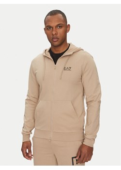 EA7 Emporio Armani Bluza 7M000568 AF13512 M1013 Beżowy Regular Fit ze sklepu MODIVO w kategorii Bluzy męskie - zdjęcie 183882813