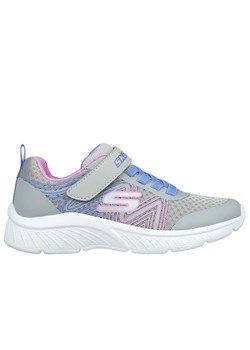 Buty dziecięce Skechers Microspec Plus Swirl Sweet 303535LGYMT - szare ze sklepu streetstyle24.pl w kategorii Buty sportowe dziecięce - zdjęcie 183884544