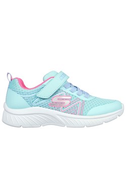 Buty dziecięce Skechers Microspec Plus Swirl Sweet 303535LAQPK - niebieskie ze sklepu streetstyle24.pl w kategorii Buty sportowe dziecięce - zdjęcie 183884551