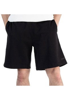 Spodenki męskie Prosto Sweat Shorts Myst KL251MPAN6023  - czarne ze sklepu streetstyle24.pl w kategorii Spodenki męskie - zdjęcie 183884553